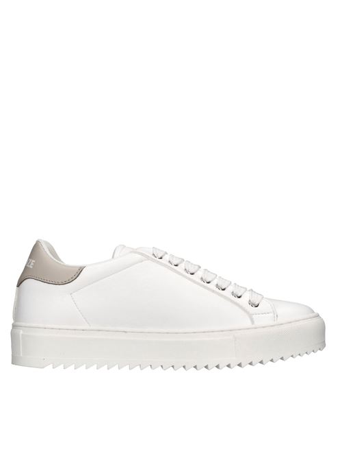 Sneakers in pelle G2FIRENZE | RICAMO G2BIANCO-BEIGE